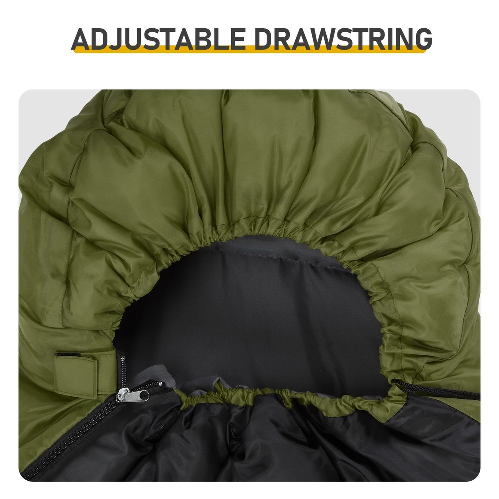 Rectangular Heated Sleeping Bag, Lightweight Sleeping Bag