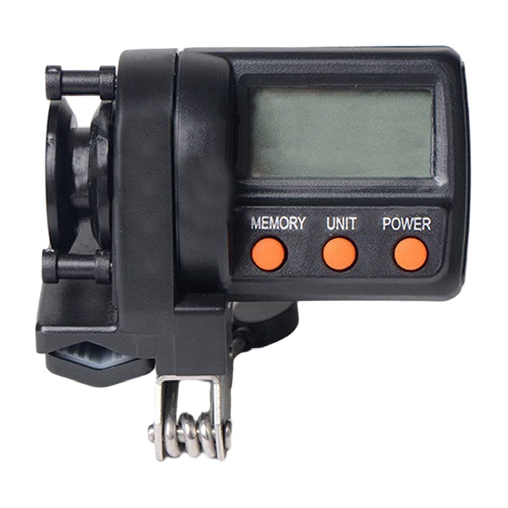 Practical Fishing Line Counter Electronic 999M Digital Display Adjustable