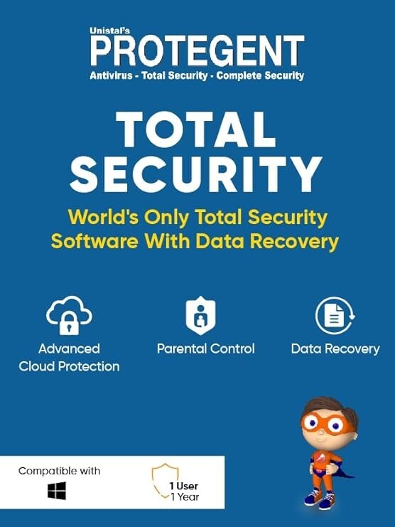 Protegent Total Security 1Year /1PC - Email Delivery