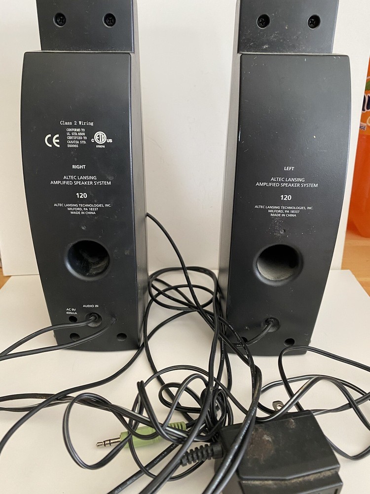 ALTEC LANSING SERIES 100 POWERED SPEAKERS