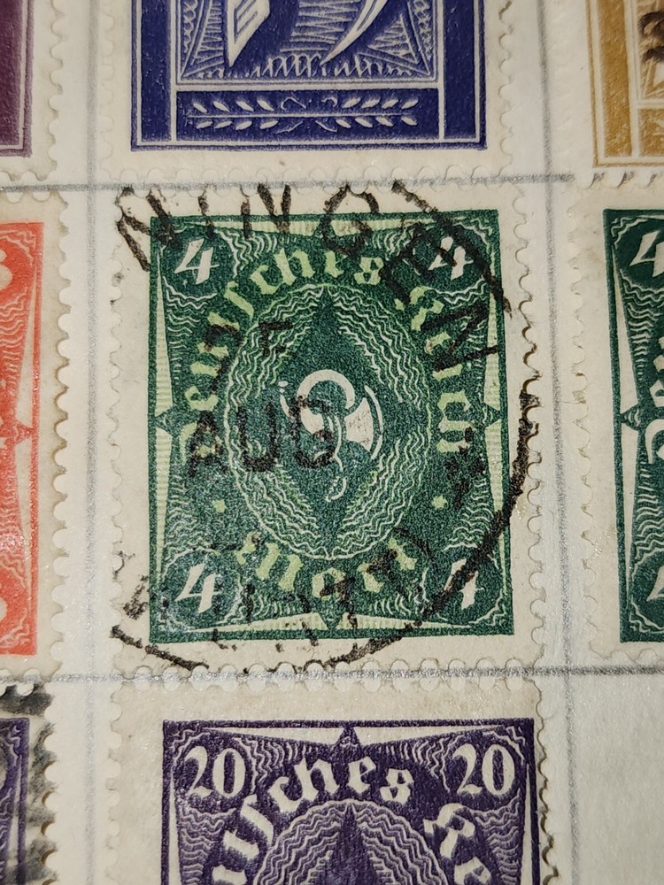 Foreign Germany 4 Stamp Used - #H278
