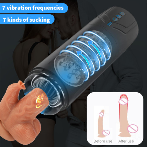 Male Masturbaters Automatic Rotating Cup Thrusting Stroker For Men Use Lubricant