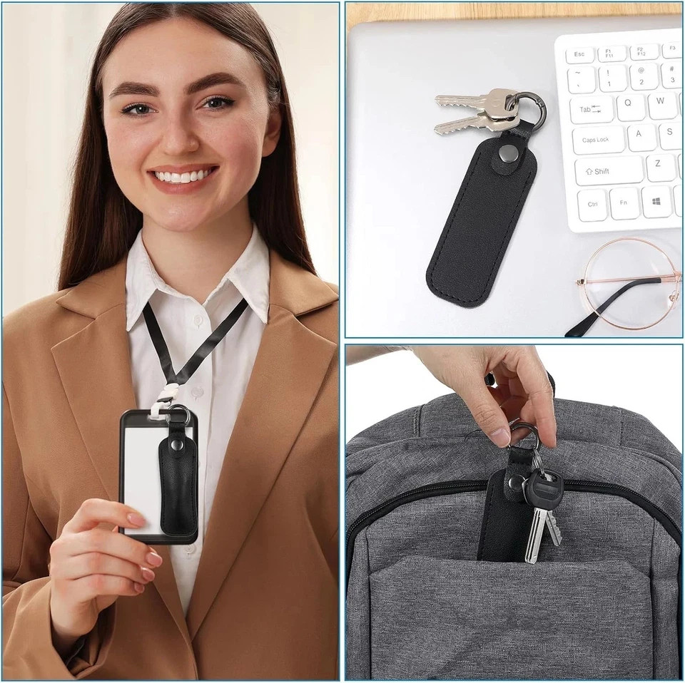 Leather USB Flash Drive Case - Thumb Flash Drive Holder USB Storage, Secure Trav