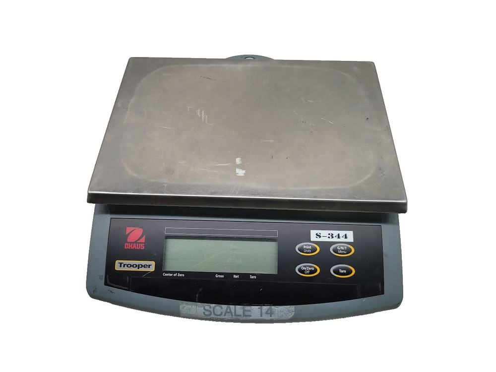 OHAUS Trooper TR15RS Industrial Bench Scale Max 15kg/30lp