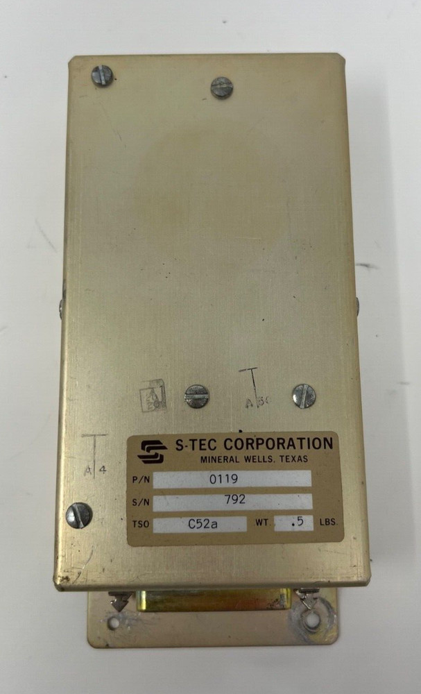 S-Tec Autopilot Interface P/N 0119