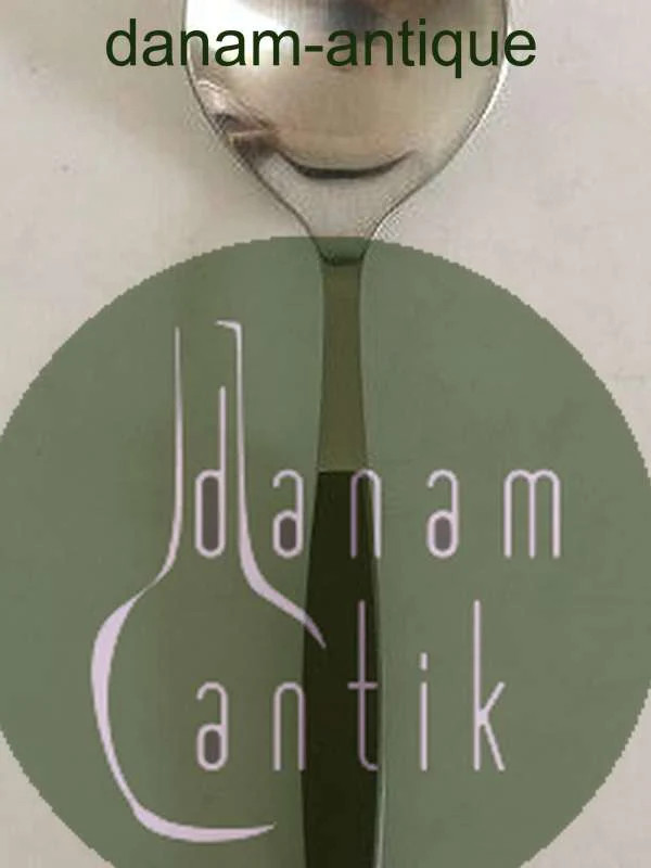 Georg Jensen Strata Brown Serving Fork / Spoon