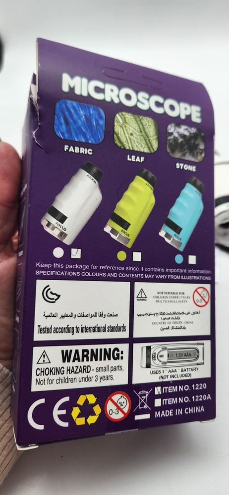 24 Prepared Microscope Slides Specimen 3 Microscopes LOT