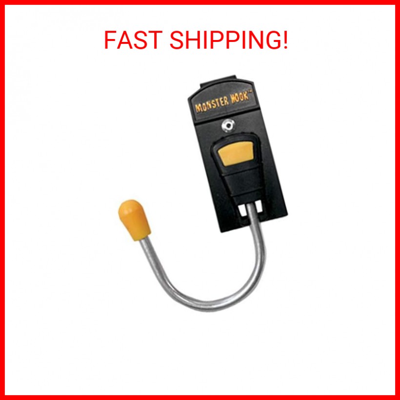 McGuire-Nicholas 93333 Single Monster Hook, Yellow, Black