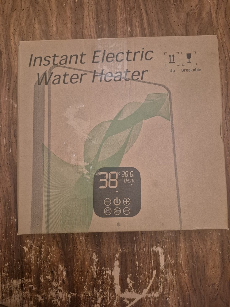 110V 3500W Tankless Hot Water Heater Shower Electric Instant Water Heater