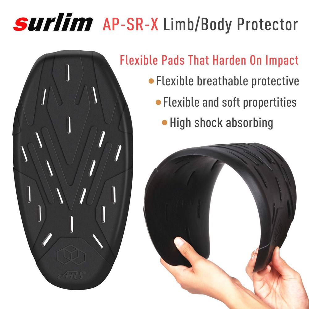 SR Back Protector CE Armor Motorcycle Jackets Back Pads Insert Replacement