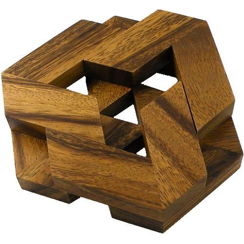 Hexagon - Brain Teaser Wooden Puzzle