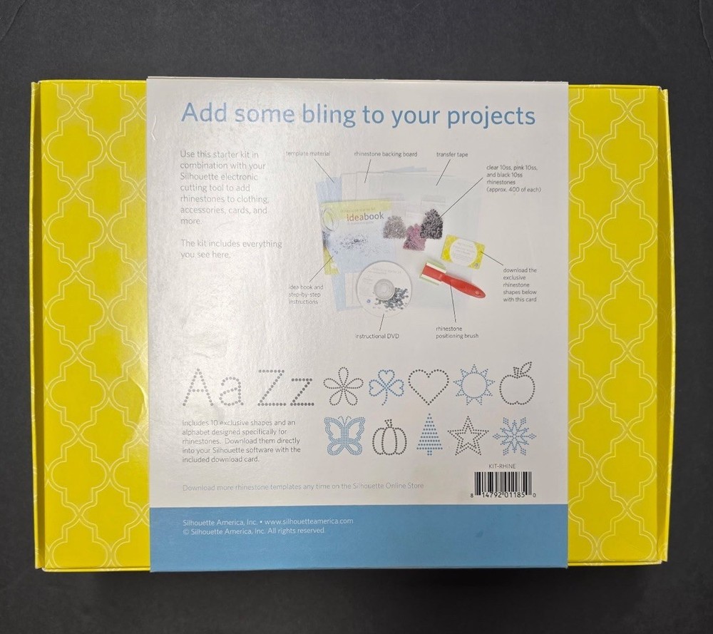 Silhouette Rhinestone Starter Kit NEW