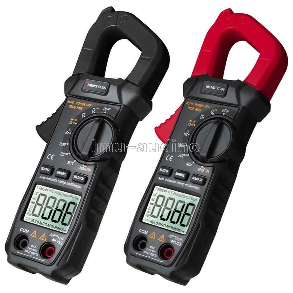 Digital Multimeter ANENG ST209 Clamp AC/DC Voltage LCD Current Tester Meter