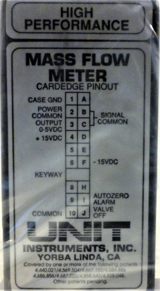 Unit Instruments UFM-2100 Mass Flow Meter
