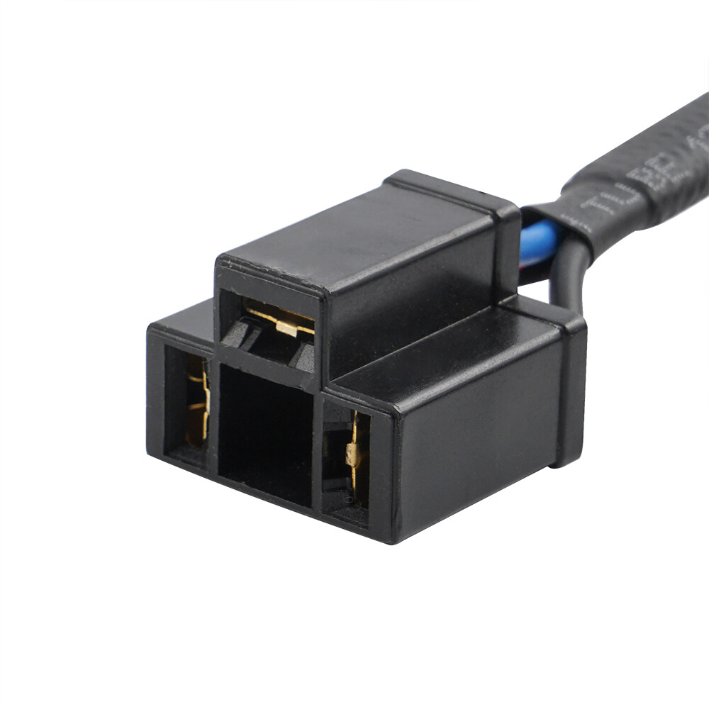 H4 9003 LED Headlight Canbus Decoder Anti Flicker Error Resistor Canceller Wires