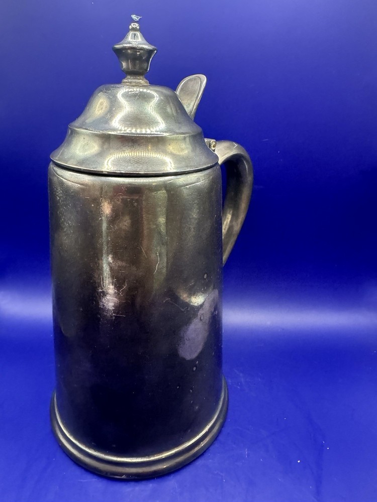 Albert Pick Hotels silver soldered hinged syrup pitcher value today