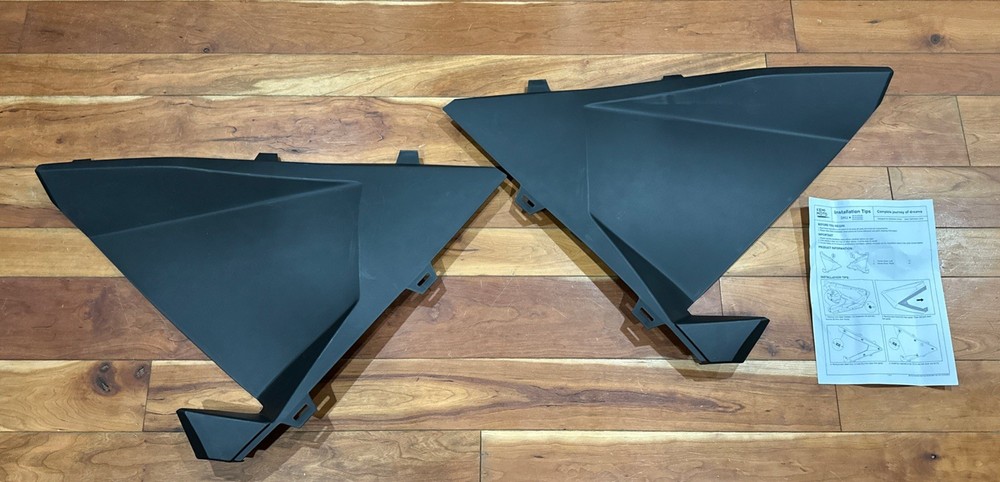 Lower Doors UTV Insert Panels Half Doors Kit for 2020-2024 Polaris RZR PRO XP