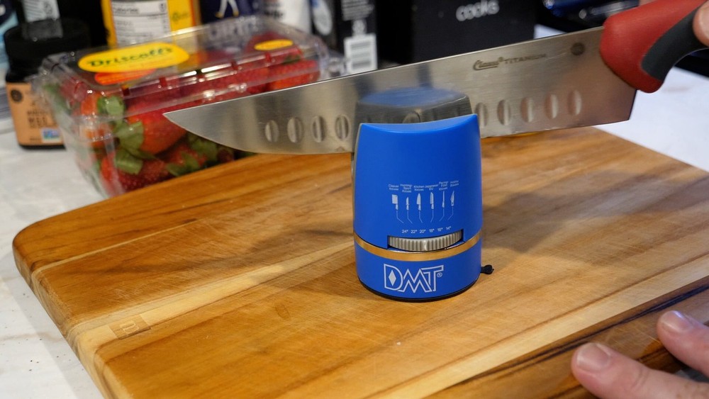 New DMT Sharp Adjust Sharpener, Sharpens at 6 Stages / Angles.