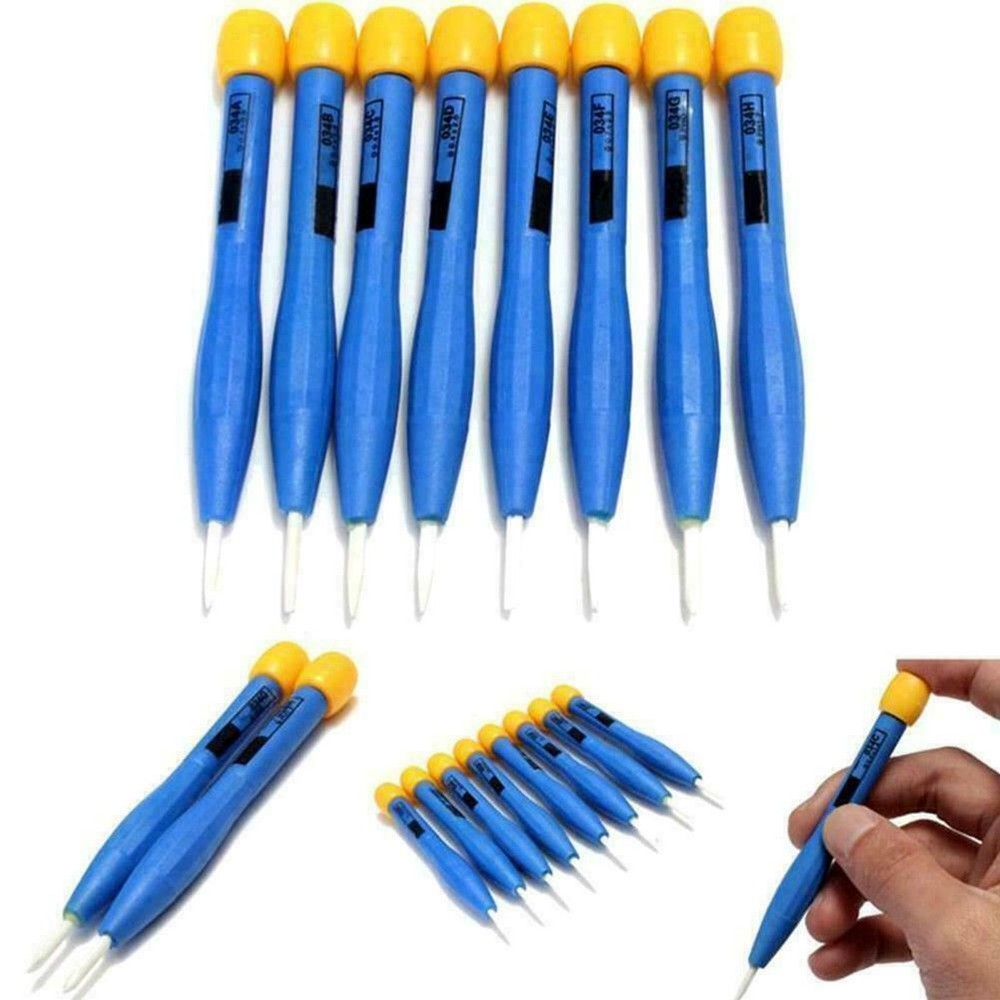 7x Ceramic Screwdriver Tool Anti static Non magnetic Conductive Repair Tool E