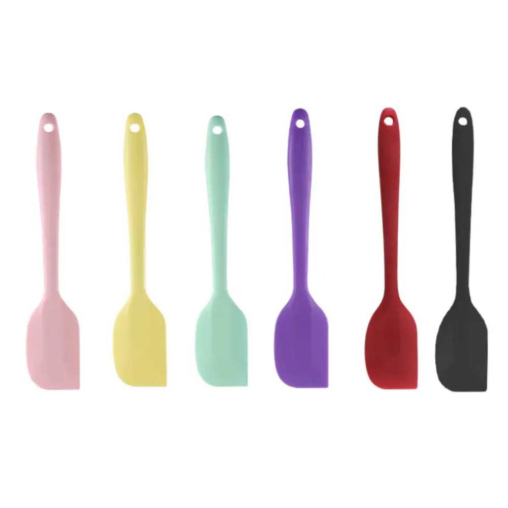 100 pcs Small Silicone Spatulas Multicolor