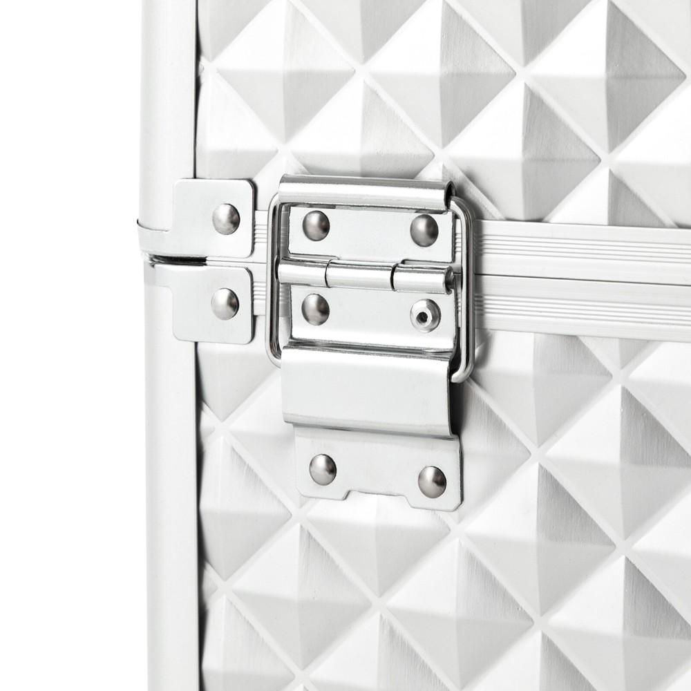 Professional Rolling Makeup Case, Multifunctional Cosmetic Organizer