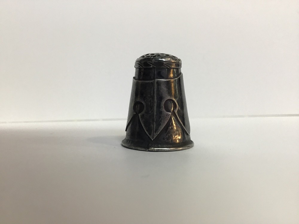 Vintage Old Navajo Sterling Silver Thimble
