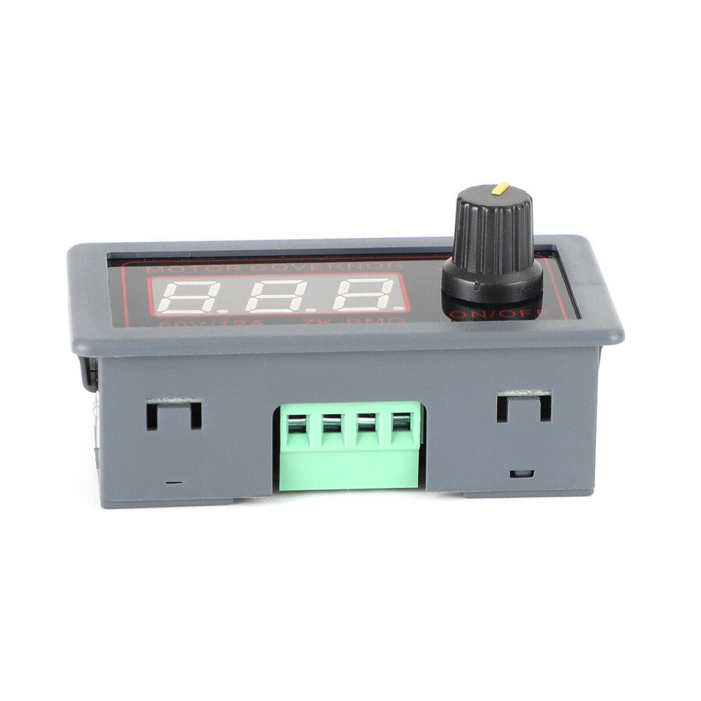 2Pack 500W 12A PWM DC Motor Speed Governor Controller Switch BMG Digital Display