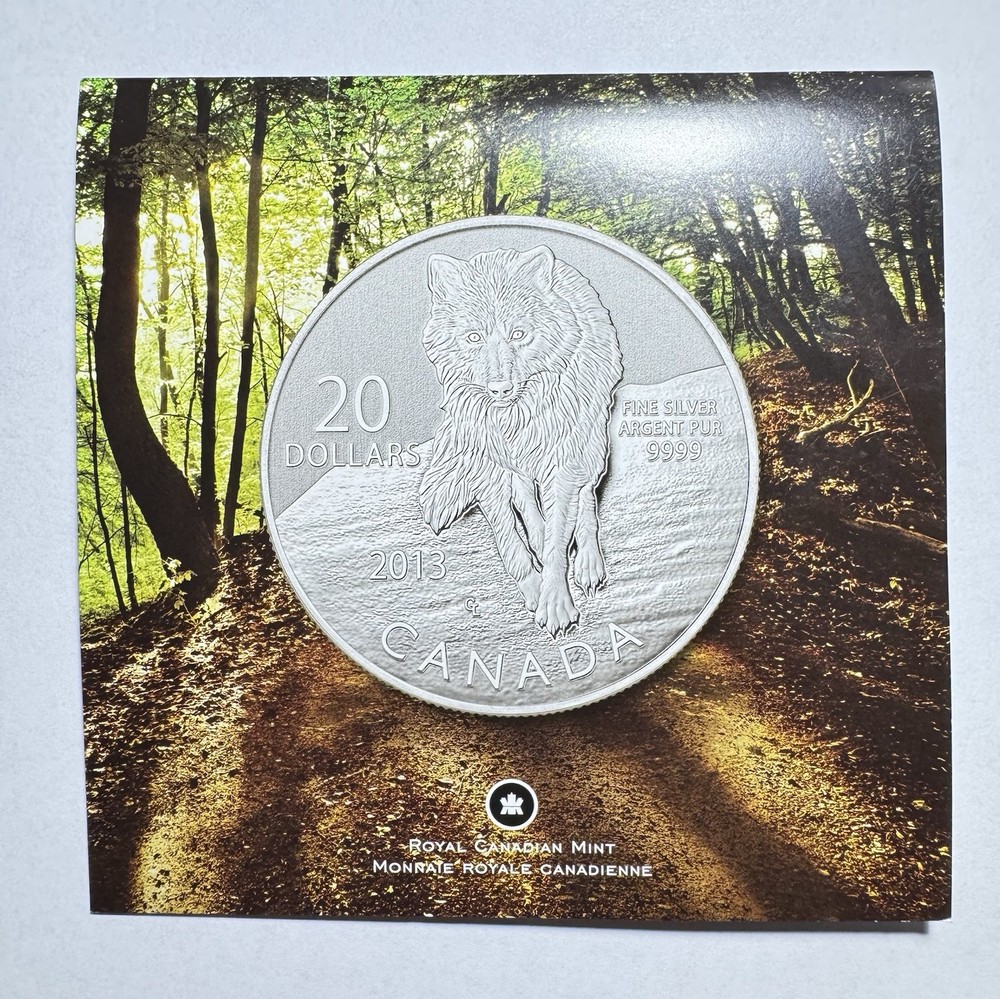 2013 Canada 20 Dollars - Elizabeth II Silver Coin