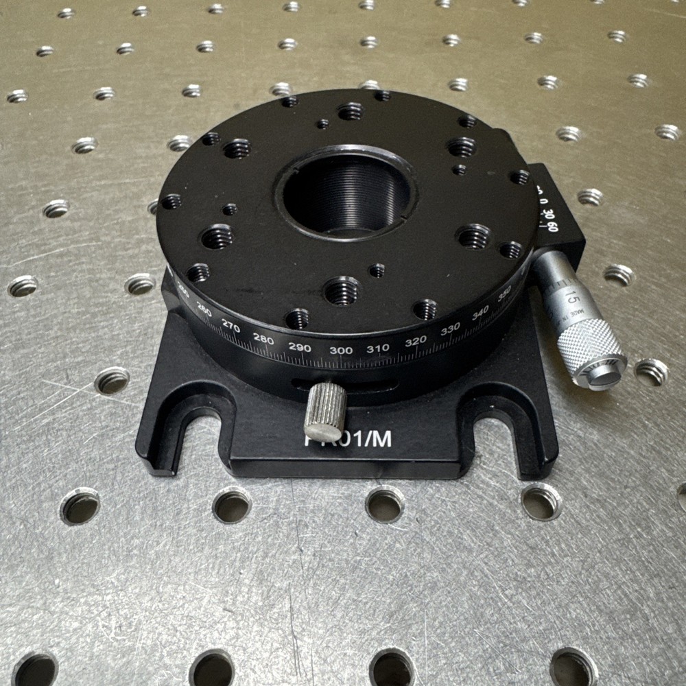 Thorlabs PR01/M - High-Precision Rotation Stage, M6 and M4 Taps