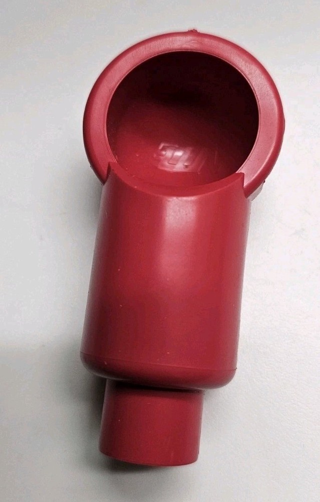 VTE Red Rubber Battery Terminal Cover - 4 Pack