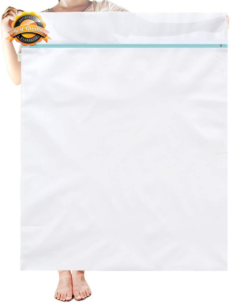 Large Mesh Laundry Bag 43x35 XL Washing Net for Bedding Blanket Sheets
