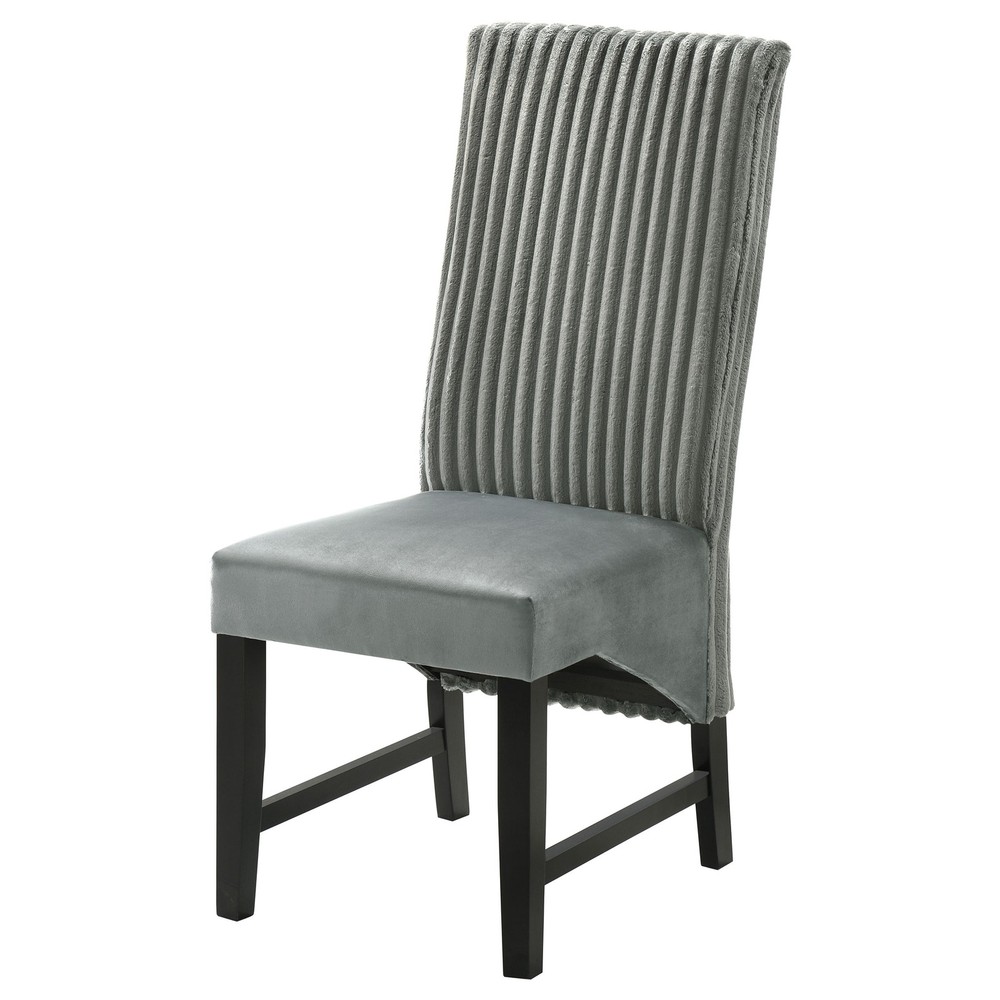 Barrand Upholstered Dining Side Chair Grey