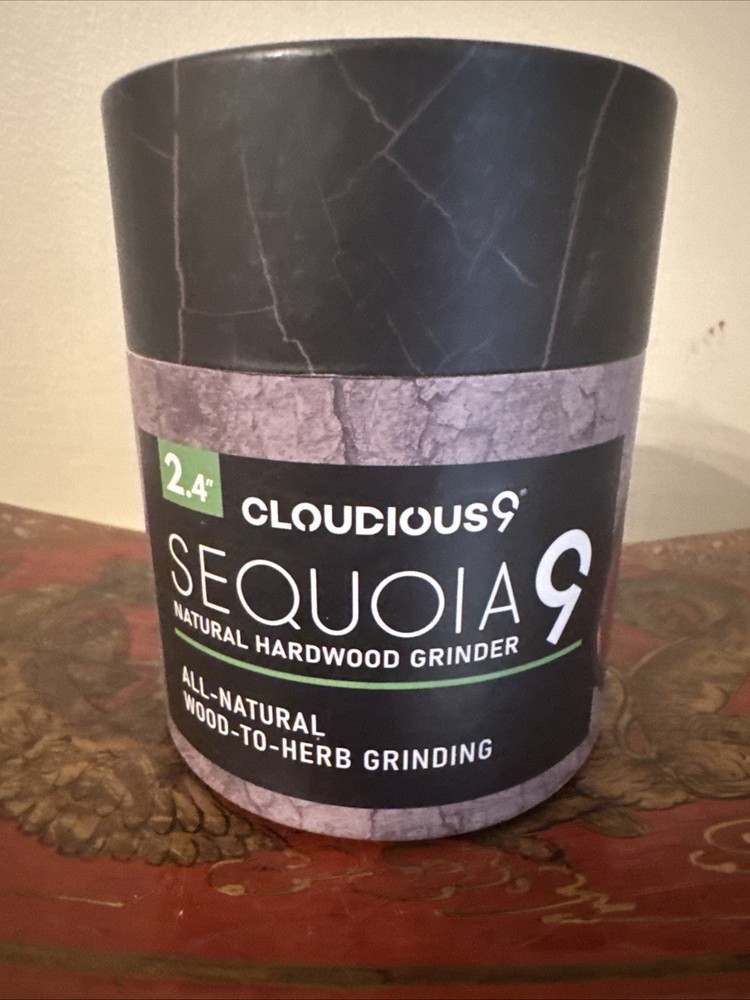 Cloudiness 9 Sequoia 9 Wood Herb Grinder