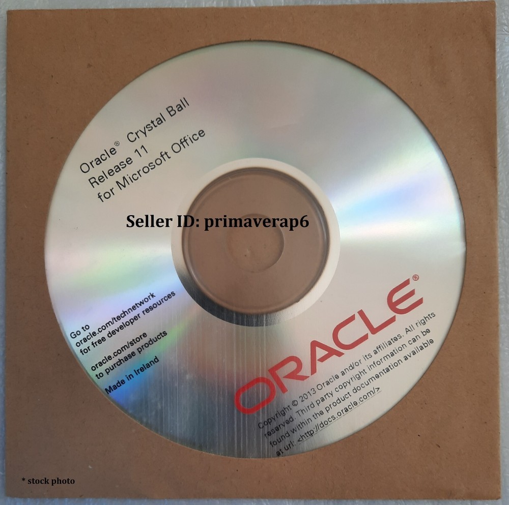 ☎ Oracle Crystal Ball Forecasting Simulation Financial Modeling Software TRIAL