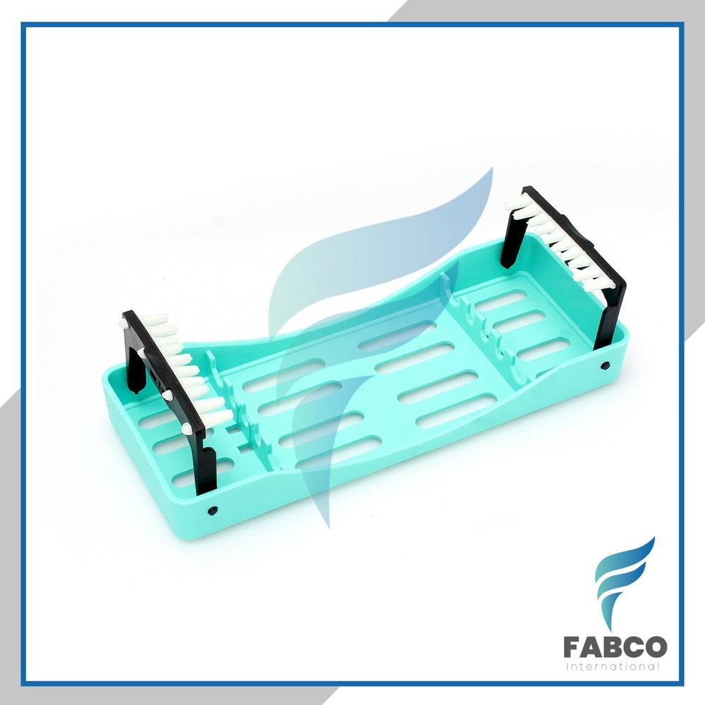 Dental Autoclaveable Plastic Sterilization Rack Box Cassette for 5 Instruments