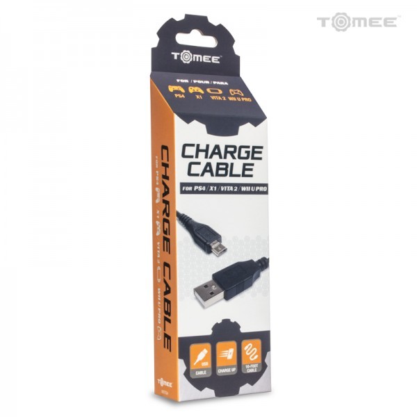 Usb Charge Cable for (PlayStation 4)Ps4 Controller 10 Feet New Retail Pack