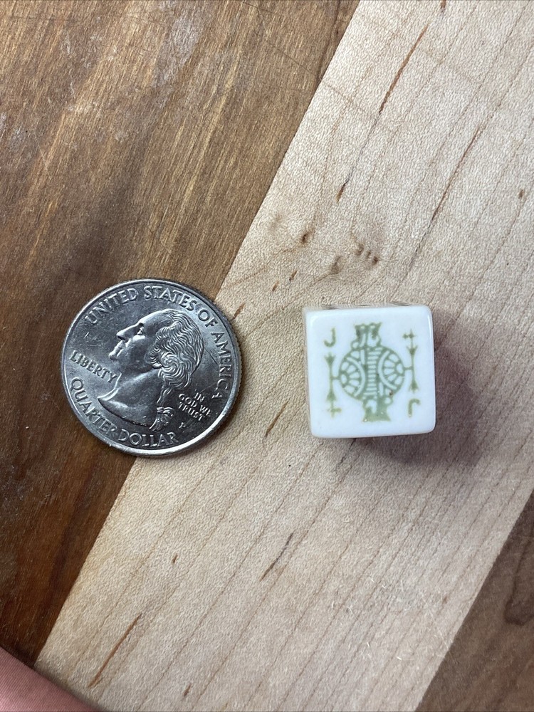 Vintage Poker Dice, Single