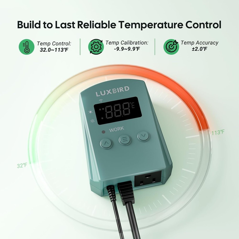 Remote Temperature Control with 365-Day Logging for Optimal Ecosystem Care