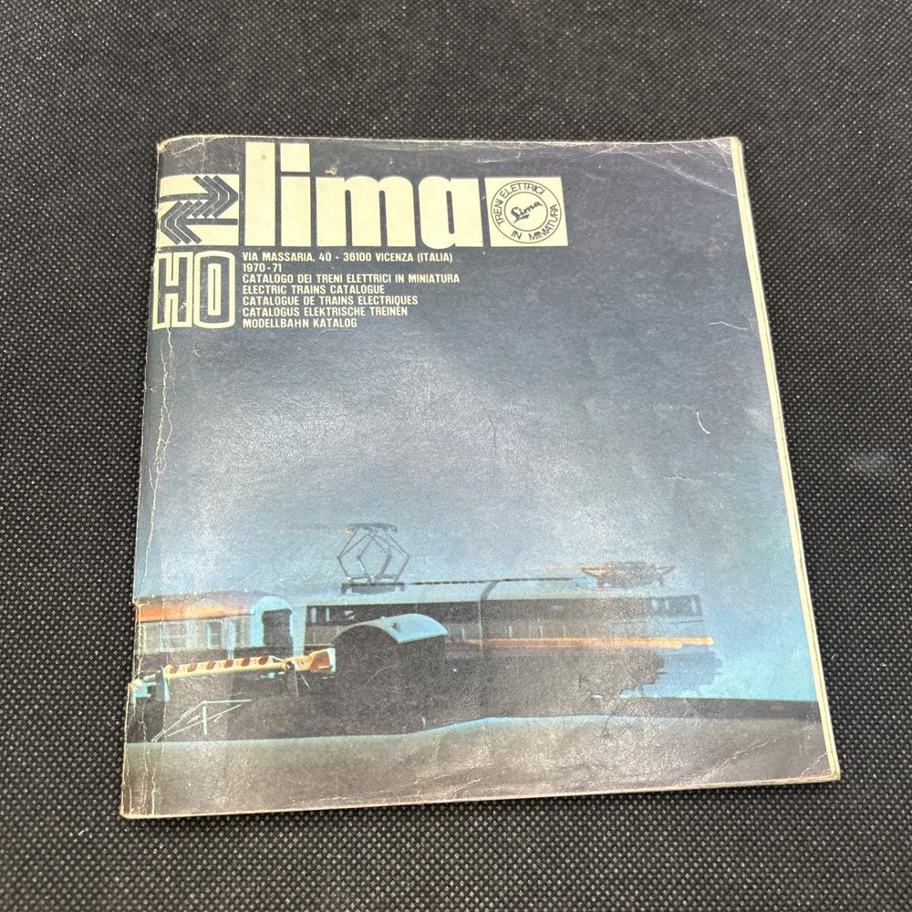 LIMA MINIATURE ELECTRIC TRAIN CATALOG H0