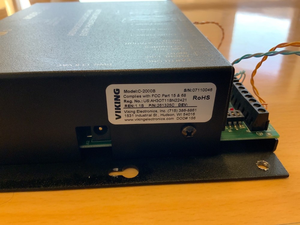 Viking C-2000B Advanced Door & Gate Entry Phone Controller