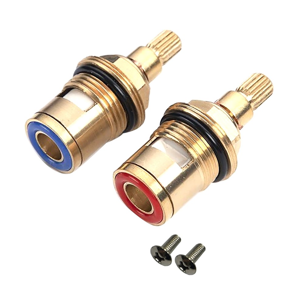 2Pcs Replacement Tap Cartridge Valve Kitchen Basin G 1/2 thread