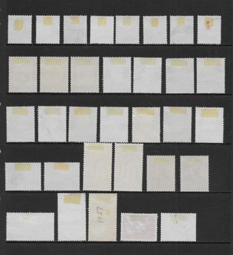 NORWAY VARIOUS MINT HINGED/USED ISSUES 1955 to 1957