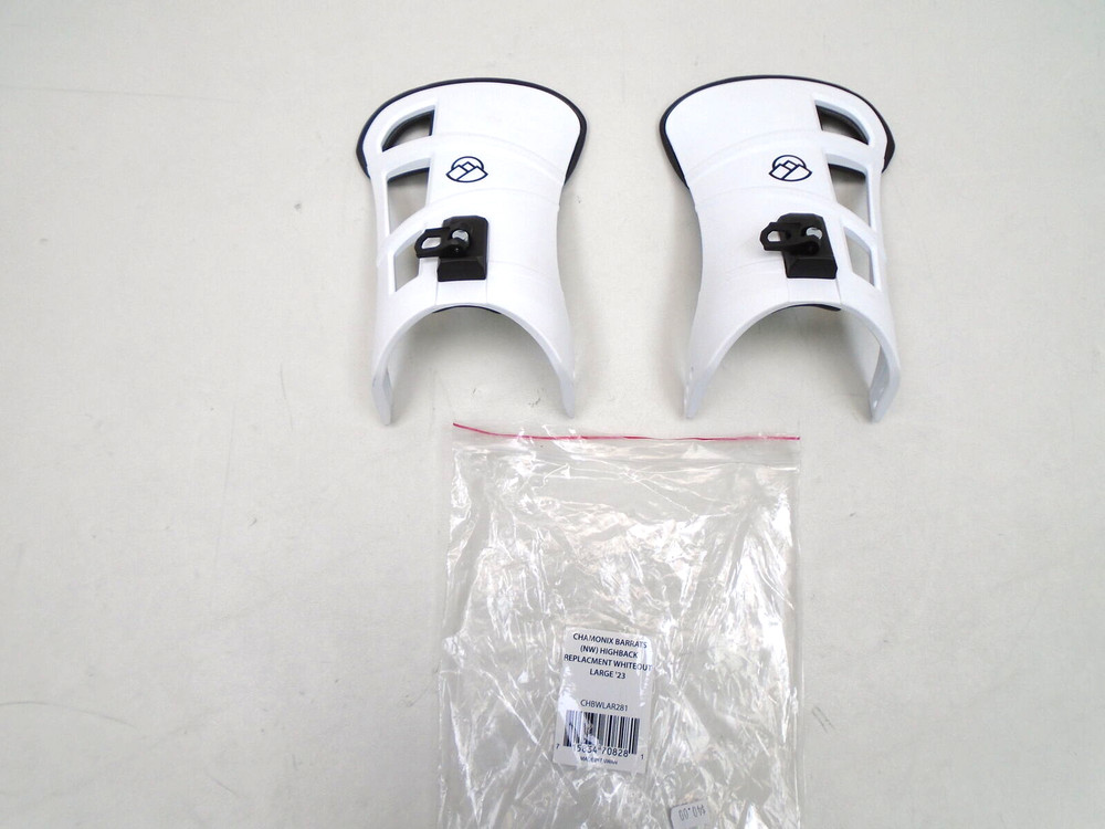 CHAMONIX CHBWLAR281 BARRATS WHITE SNOWBOARD BINDINGS HIGHBACK REPLACEMENT LARGE