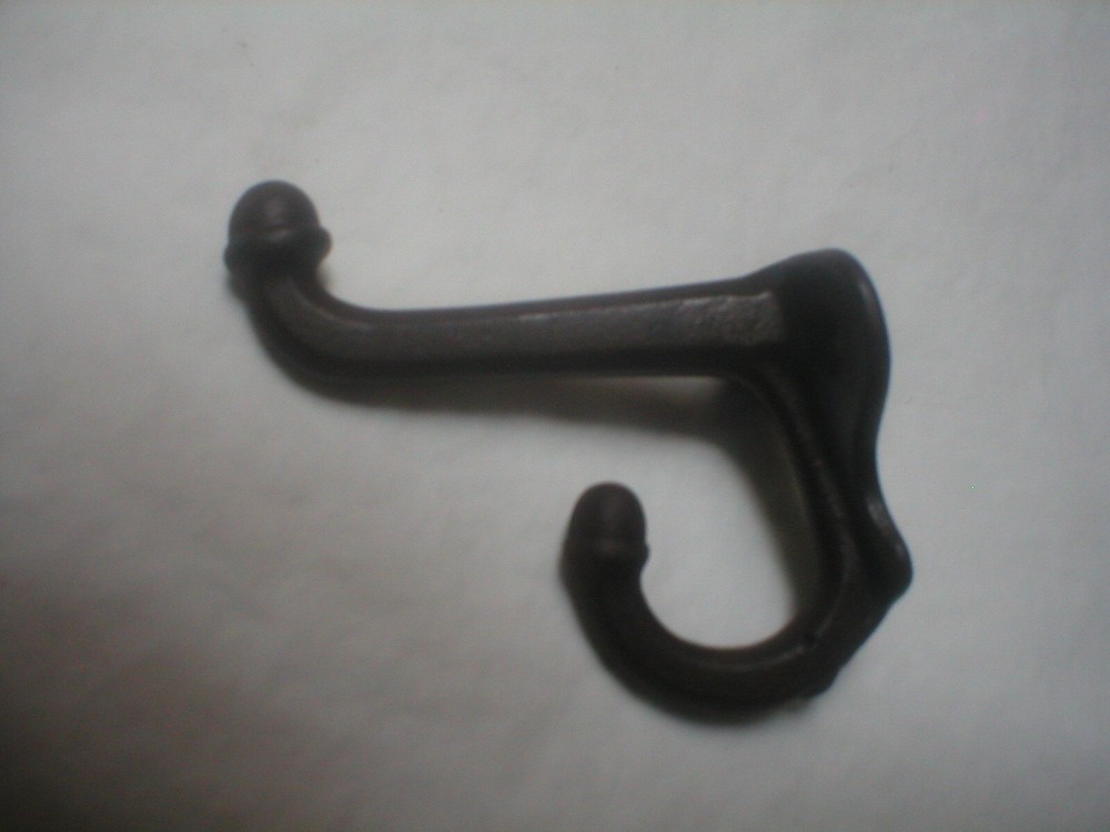 Antique Victorian Cast Iron Hook