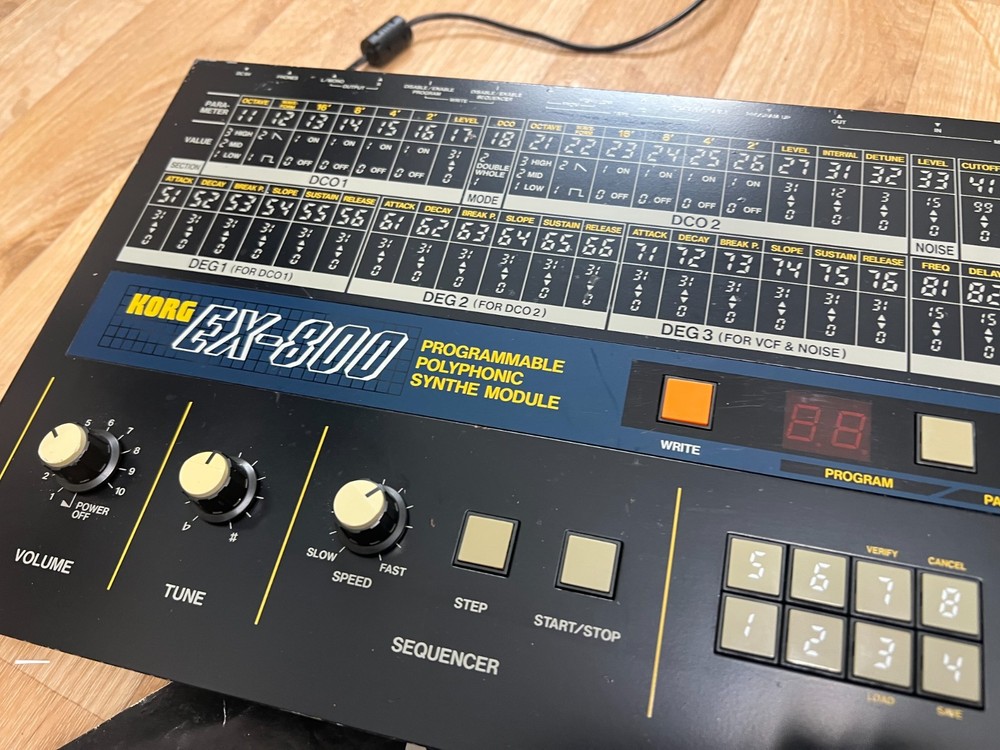 Korg EX-800 MIDI Synth Poly800