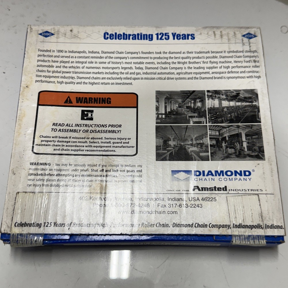 Diamond X-1282-010 10FT Roller Chain