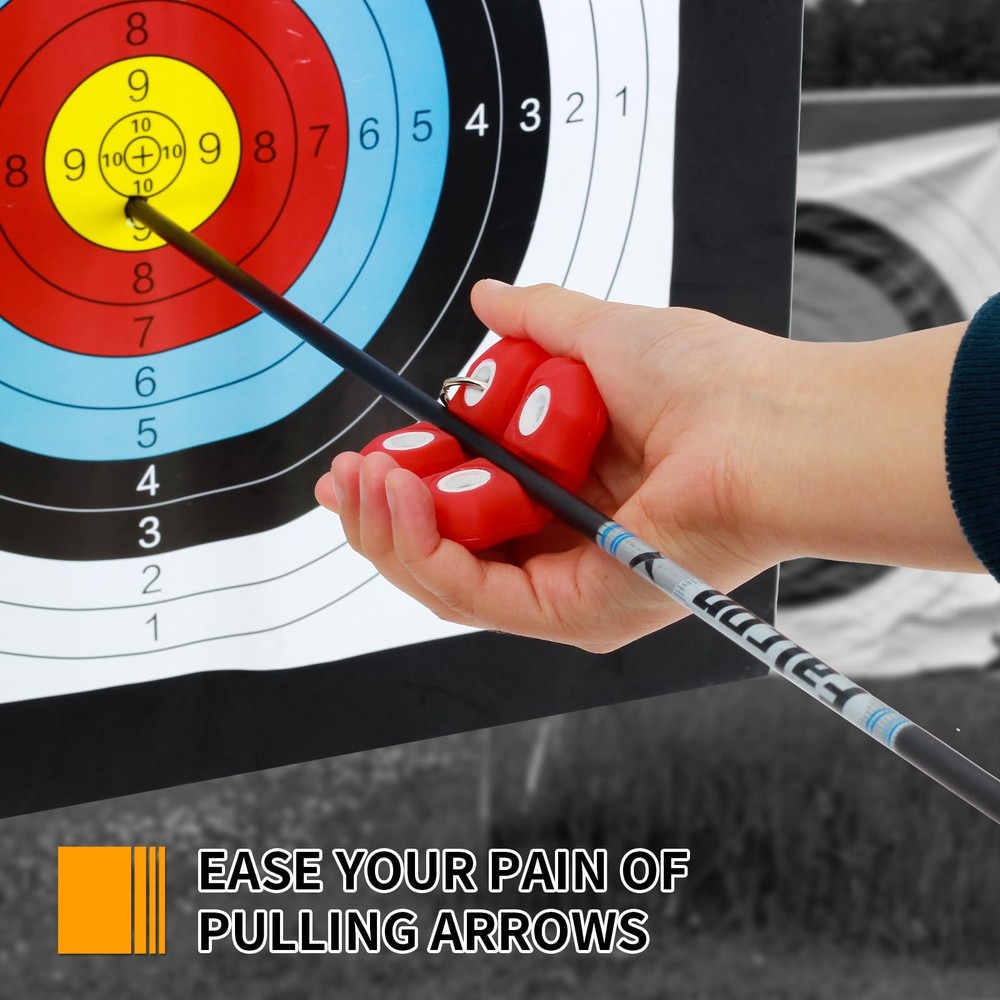 Arrow Puller Archery with Metal Belt Clip, Square Shape Archery Arrow Puller ...