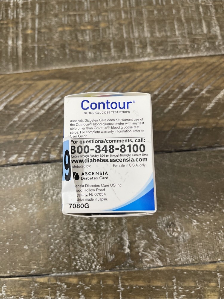 Contour Blood Glucose Test Strips 50 Count