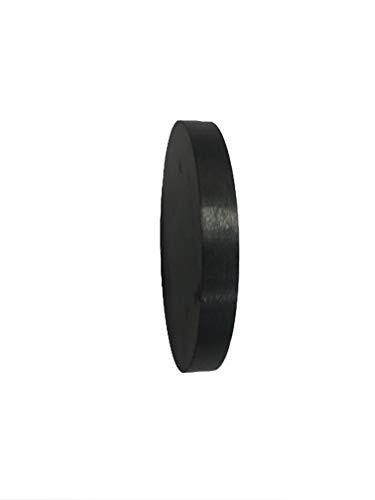 Large 3.025"Diameter Ceramic Hard Ferrite Disk Disc Magnet Strong 2-Pack Grade 8