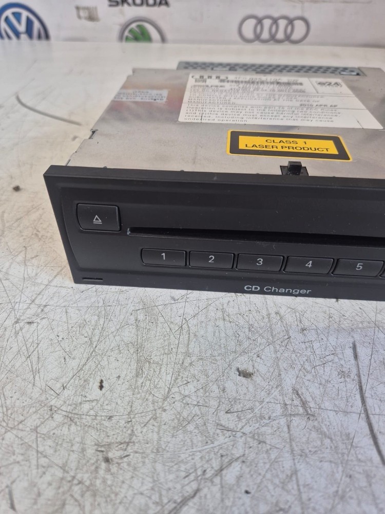 AUDI Q7 2010 CD CHANGER HEAD UNIT 4F0035110A